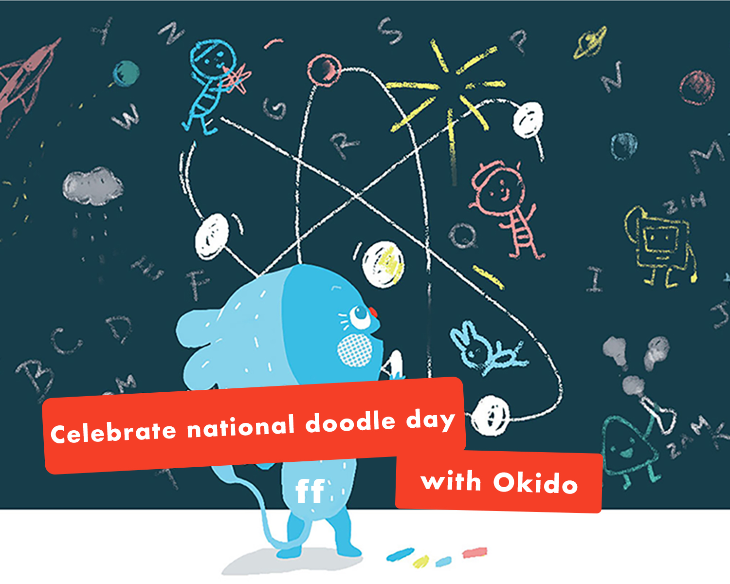 Inspiring creative kids on National Doodle Day